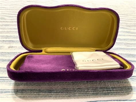 gucci glasses cases|gucci sunglass cases for sale.